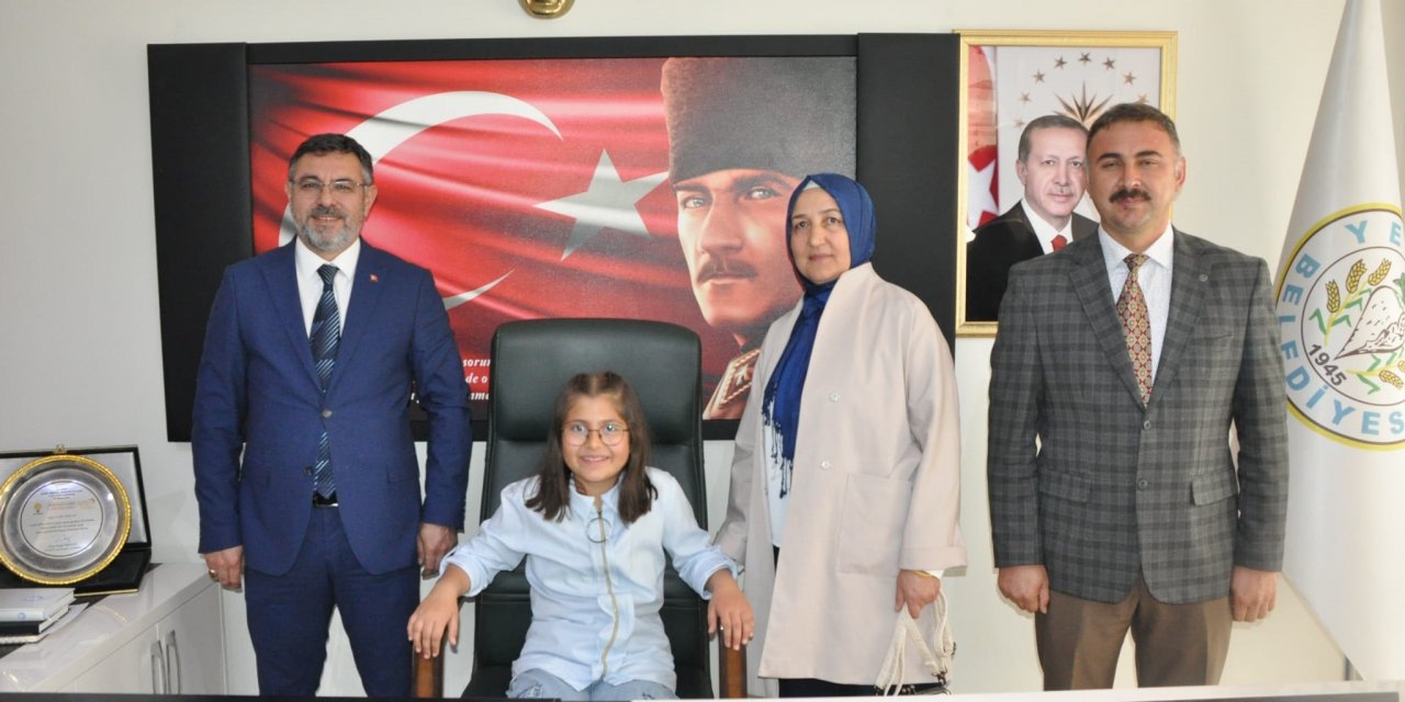 Yerköy Belediye Başkanı Fatih Arslan koltuğunu devretti