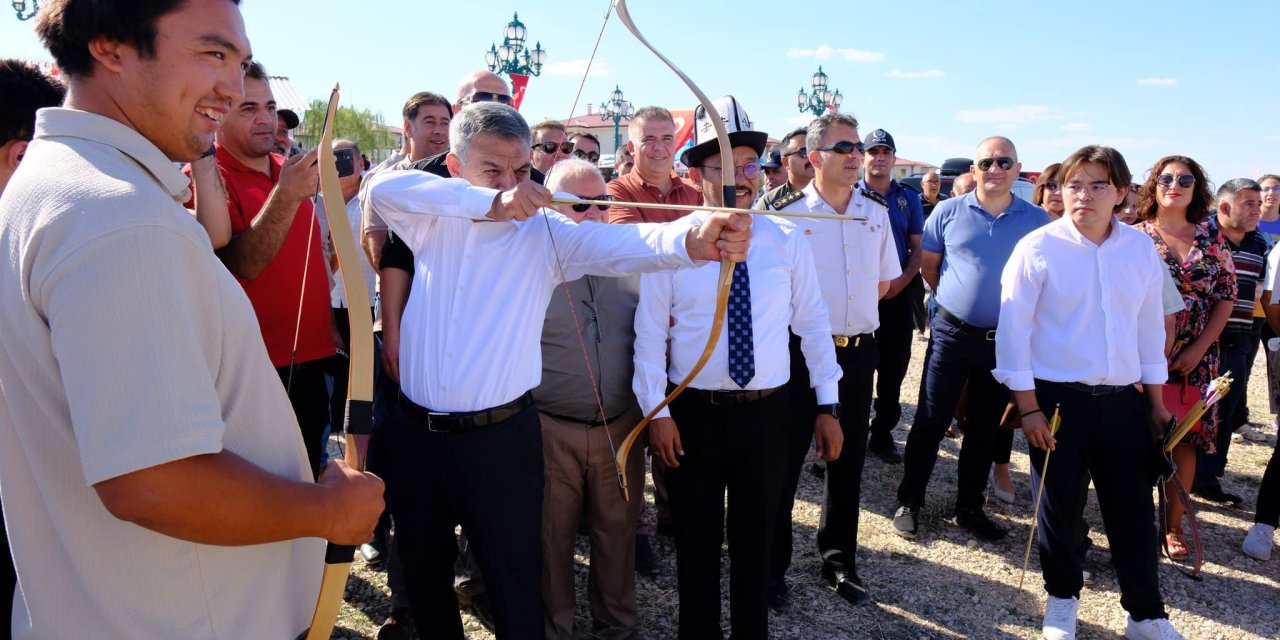 Yozgat'ta Kırgız şenliği coşkusu! Katılımcılardan büyük beğeni topladı