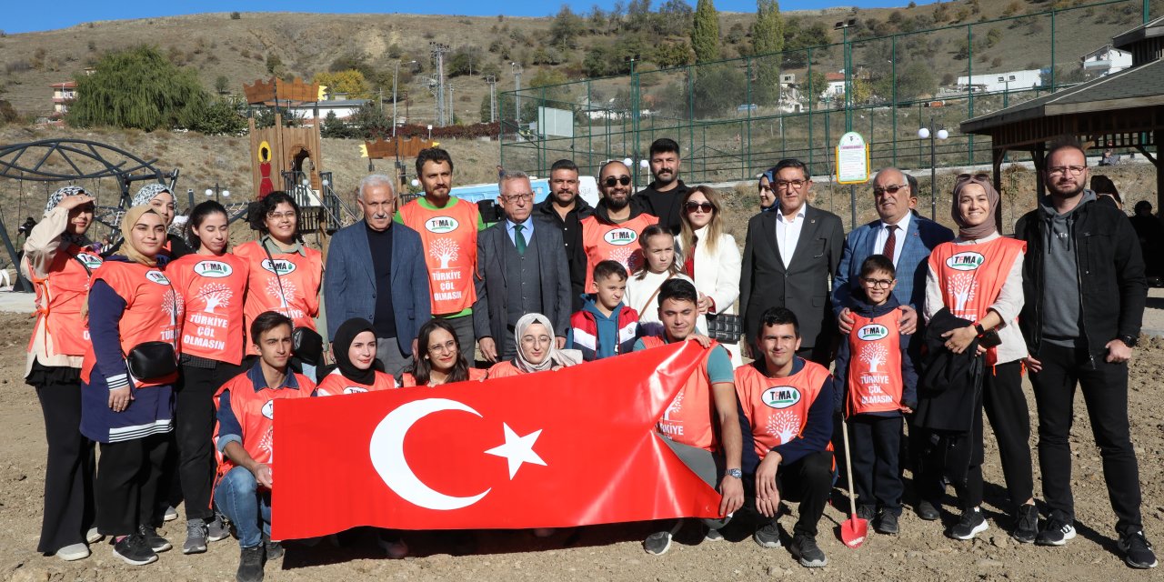 Yozgat'tan yeşillendirecek proje! Çocuklar doğayla buluştu