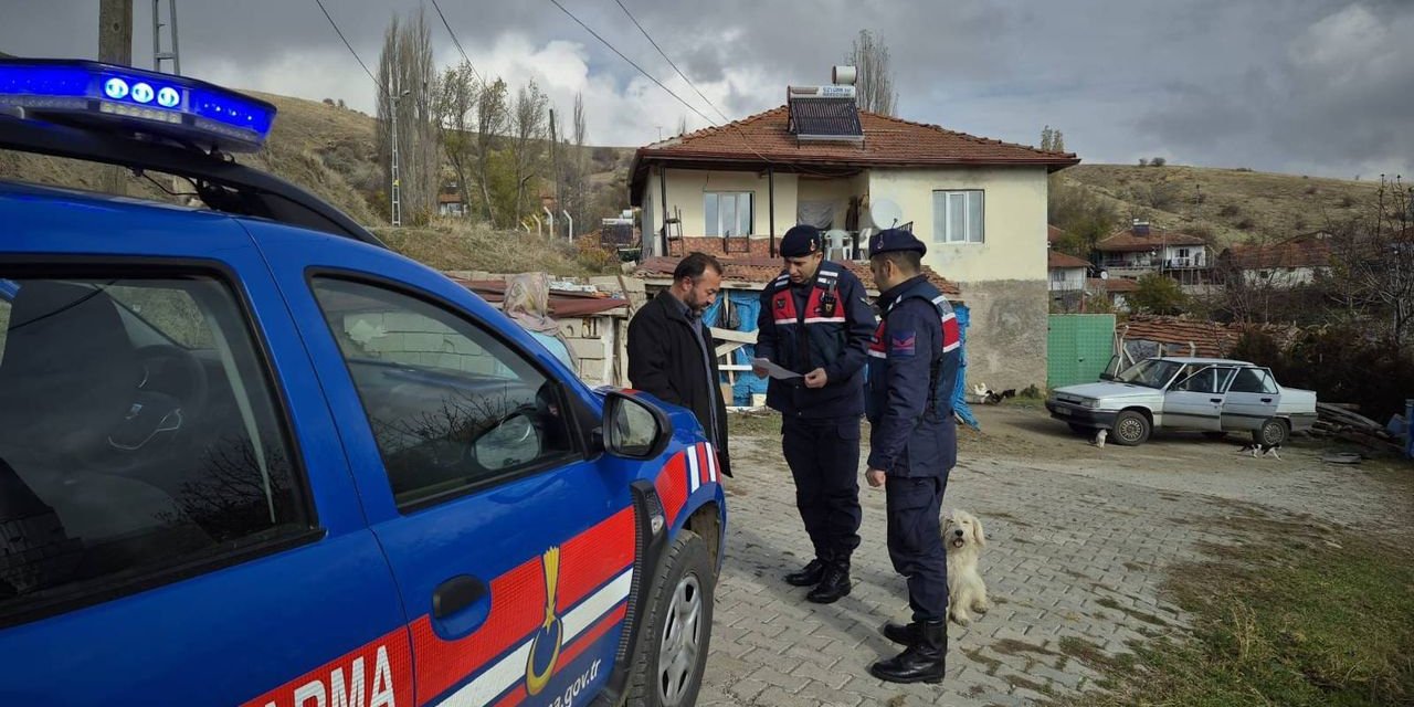 Yozgat'ta tehlikeye dikkat çekiliyor! Jandarma ekipleri dört koldan harekete geçti