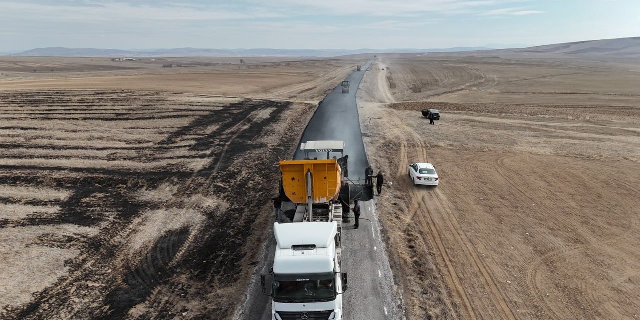 Yozgat İl Özel İdaresi’nden köylere konforlu ulaşım hamlesi