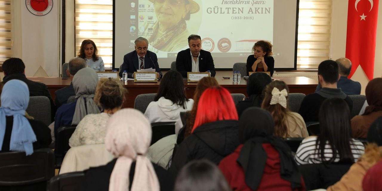 Yozgat Bozok Üniversitesi'nde Gülten Akın anıldı