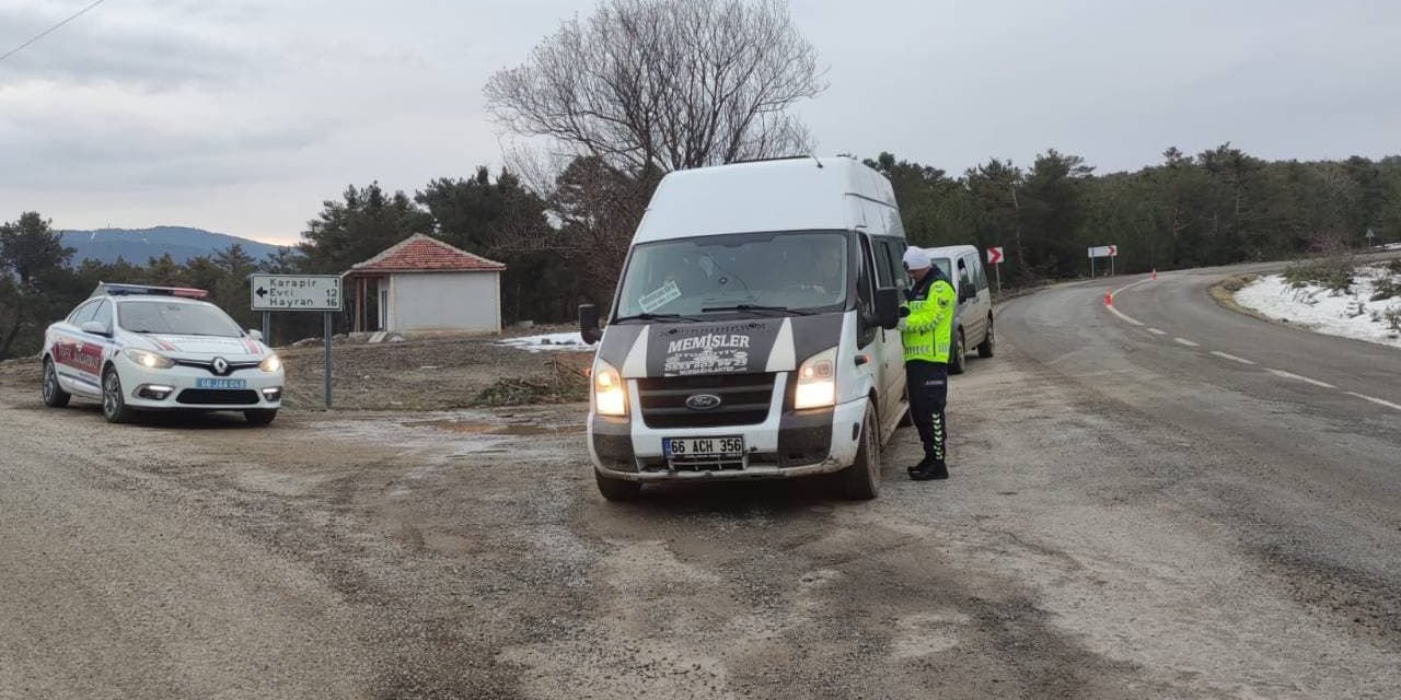 Yozgat'ta ekipler tedbiri elden bırakmıyor! Tüm araçlar didik didik aranıyor