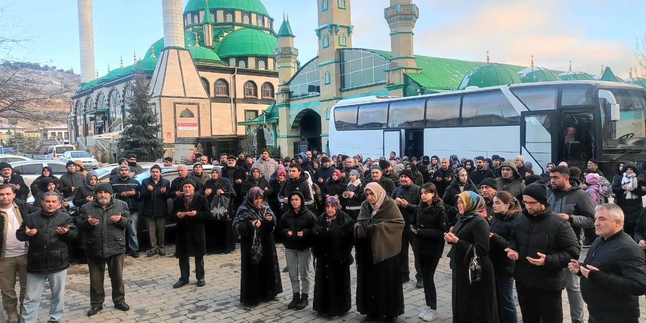 Yozgat'tan dualar eşliğinde kutsal topraklara uğurlandılar