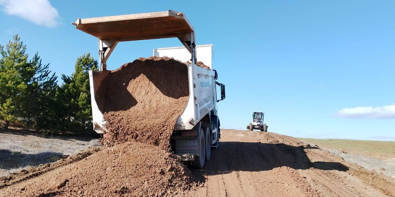 Yozgat’ta yol iyileştirme çalışmaları hız kazandı