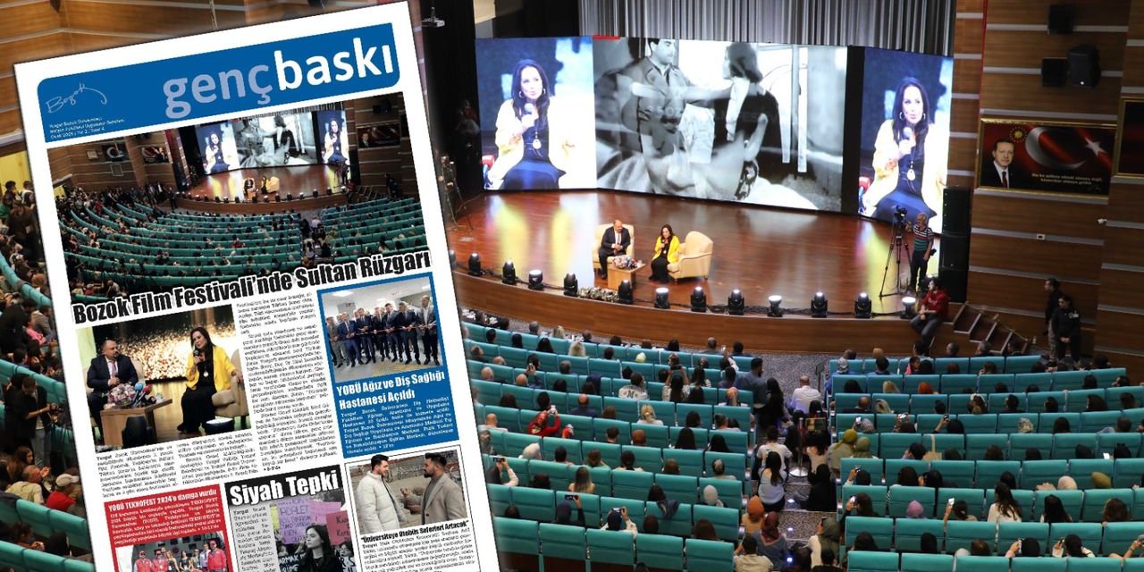 Yozgat Bozok Üniversitesi'nin genç iletişimcileri hazırladı! Genç Baskı’nın yeni sayısı yayınlandı