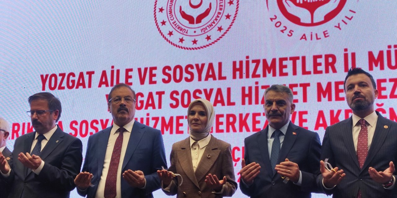 Aile ve Sosyal Hizmetler Bakanı Mahinur Özdemir Göktaş Yozgat'tan önemli mesajlar verdi