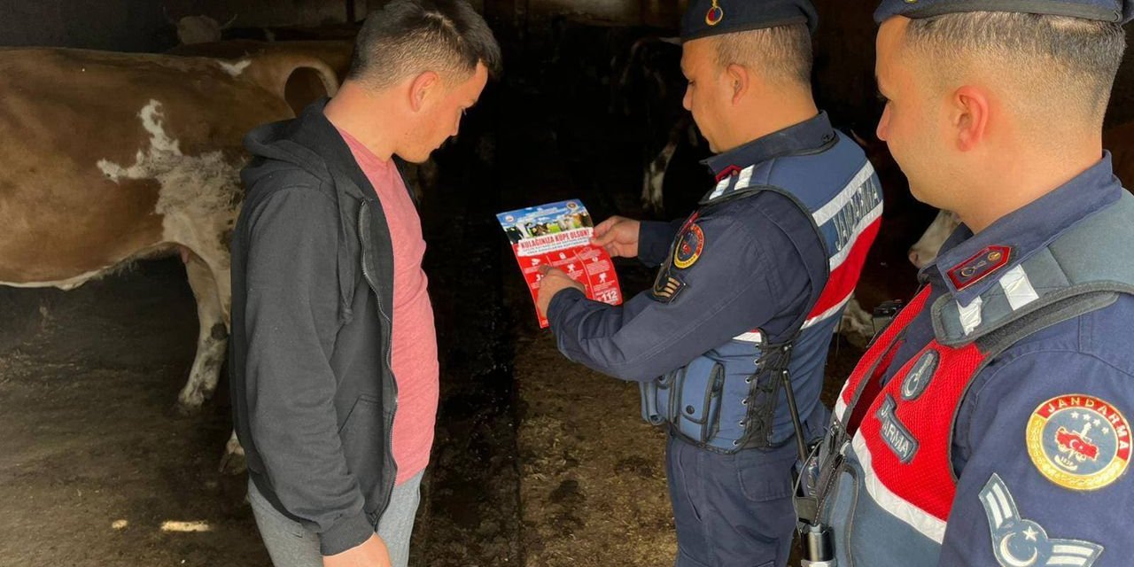 Yozgat'ta Jandarmadan kurban bayramı öncesi güvenlik uyarısı