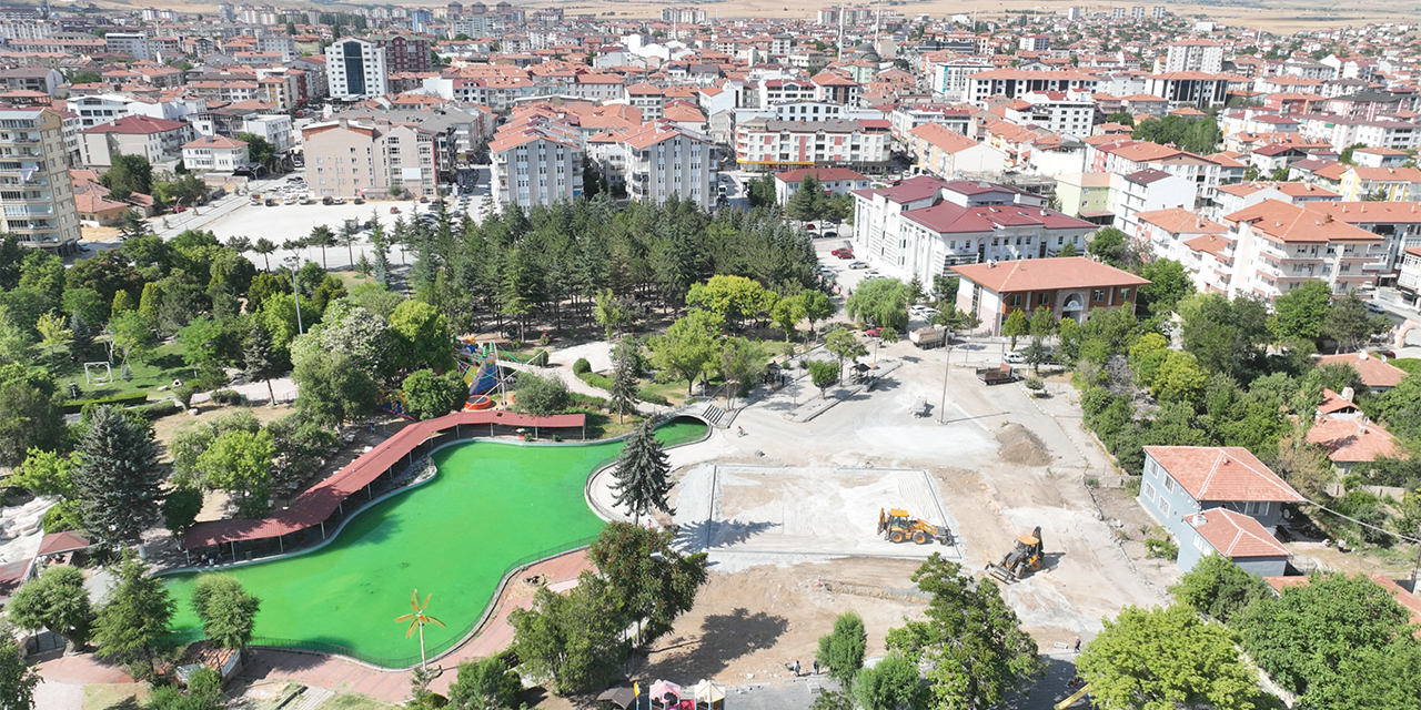 Sorgun'a modern park