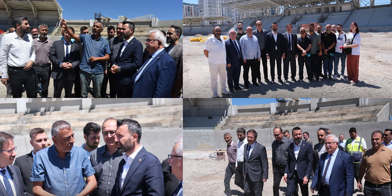 Şahan stadyum için söz aldı