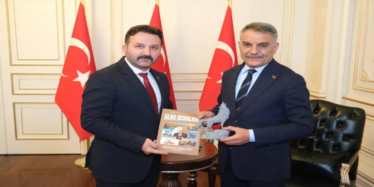 Yozgat Ülkü Ocaklarından Vali Mehmet Ali Özkan'a Ziyaret