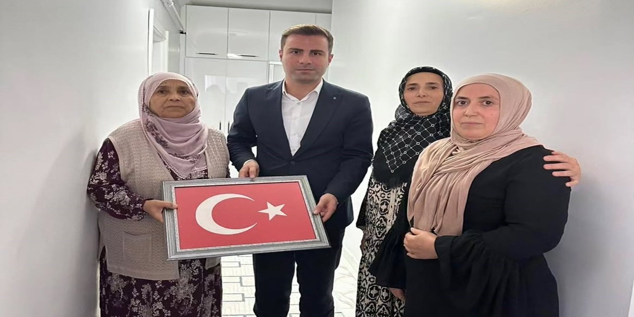 Sarıkayalı Şehidimizin Ailesine Ziyaret: Kaymakam Demirkıran ve Protokol Katıldı