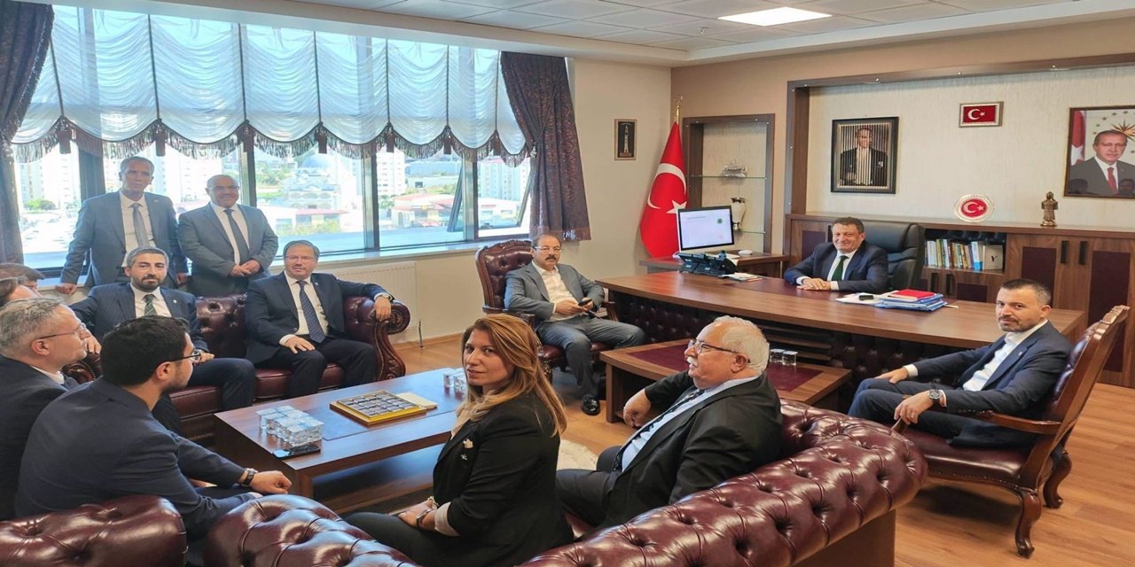 Milletvekilleri Akgül ve Şahan'dan Yozgat İl Milli Eğitim Müdürlüğüne Resmi Ziyaret