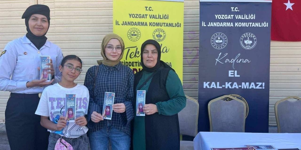 Yozgat Tarım Fuarı’nda Jandarmadan Güvenlik Mesaisi: KADES ve Trafik Kuralları Anlatıldı