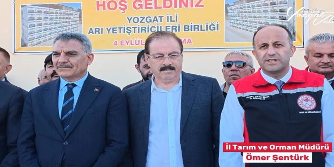Yozgat'ta Arıcılığa Büyük Yatırım: 4 Milyon Liralık Projeyle 1.500 Kovan Dağıtıldı