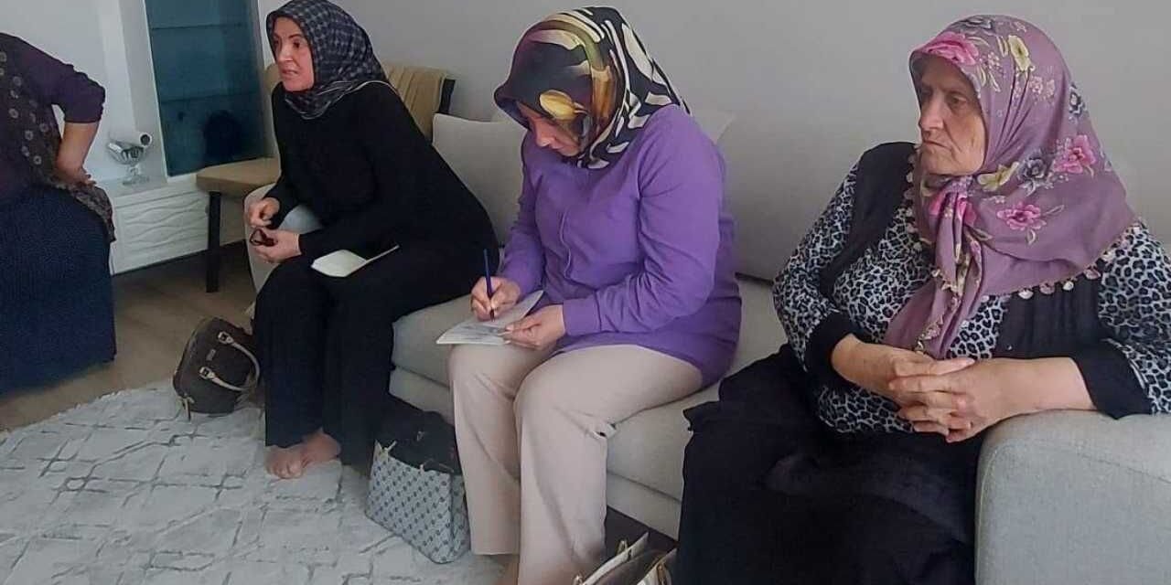 AK Parti Yozgat Teşkilatı Sahaya İndi: TOKİ Konutlarında Hane Ziyaretleri Başladı
