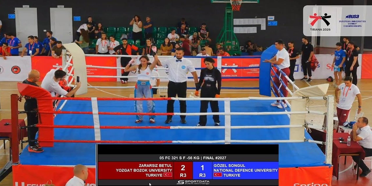 Yozgat’ın Gururu Betül Zararsız: Kick Boks’ta Avrupa Şampiyonu Oldu