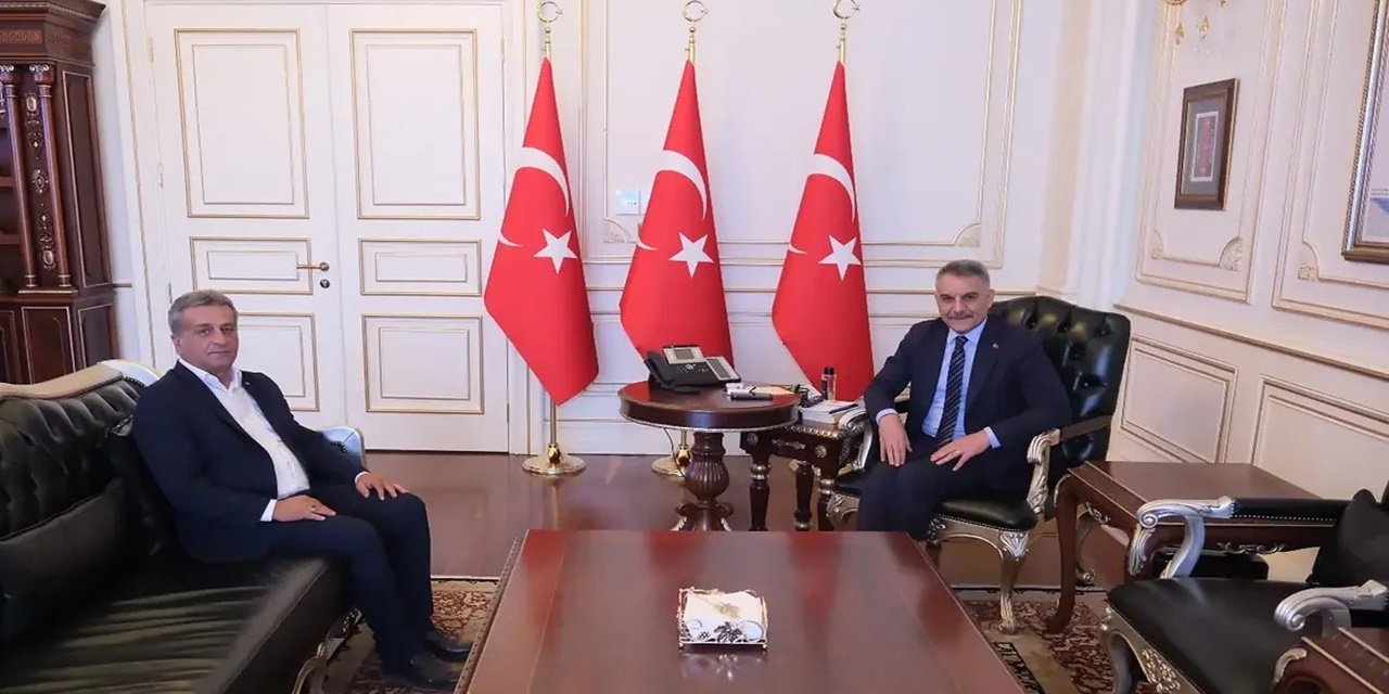 Yerköy İl Genel Meclis Üyesi Osman Biçer'den Vali Özkan'a Ziyaret
