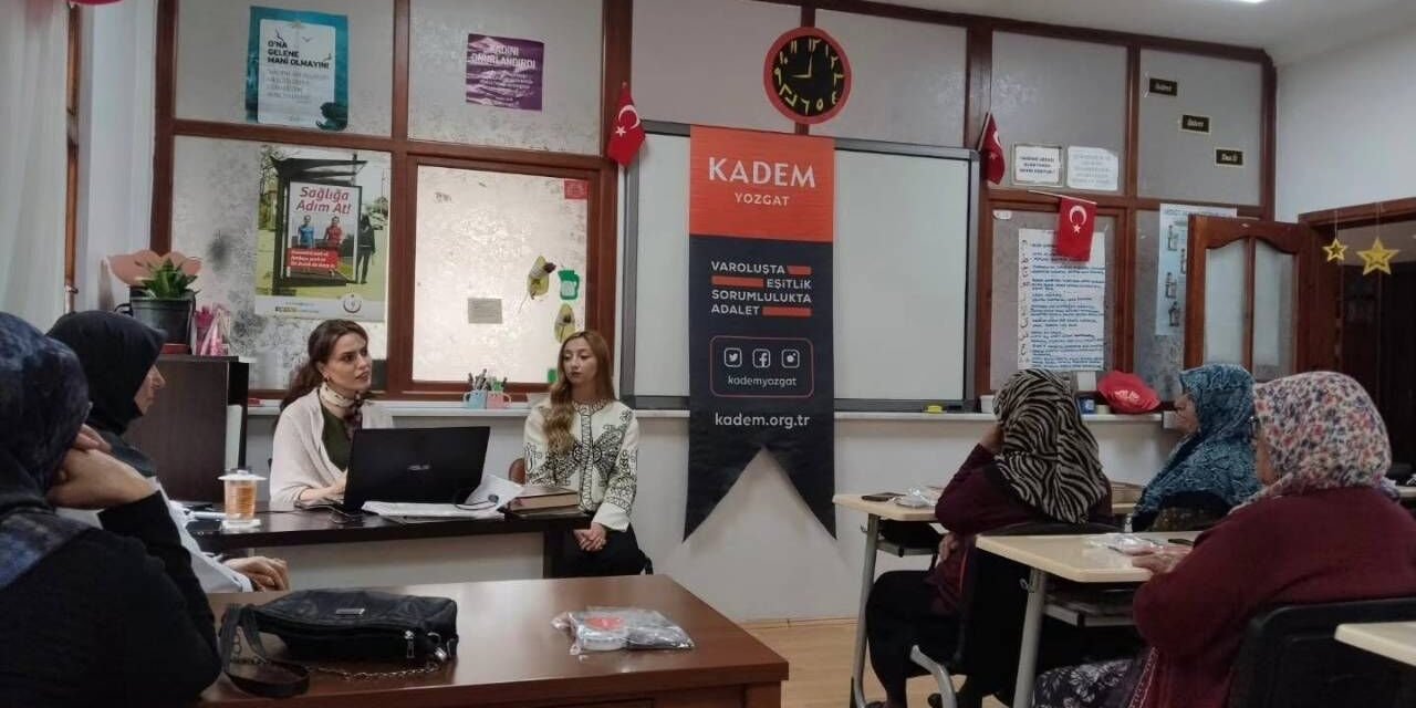 Yozgat KADEM’den Kadınlara Özel Eğitim: Şiddetle Mücadele ve Aile Bağları Ele Alındı