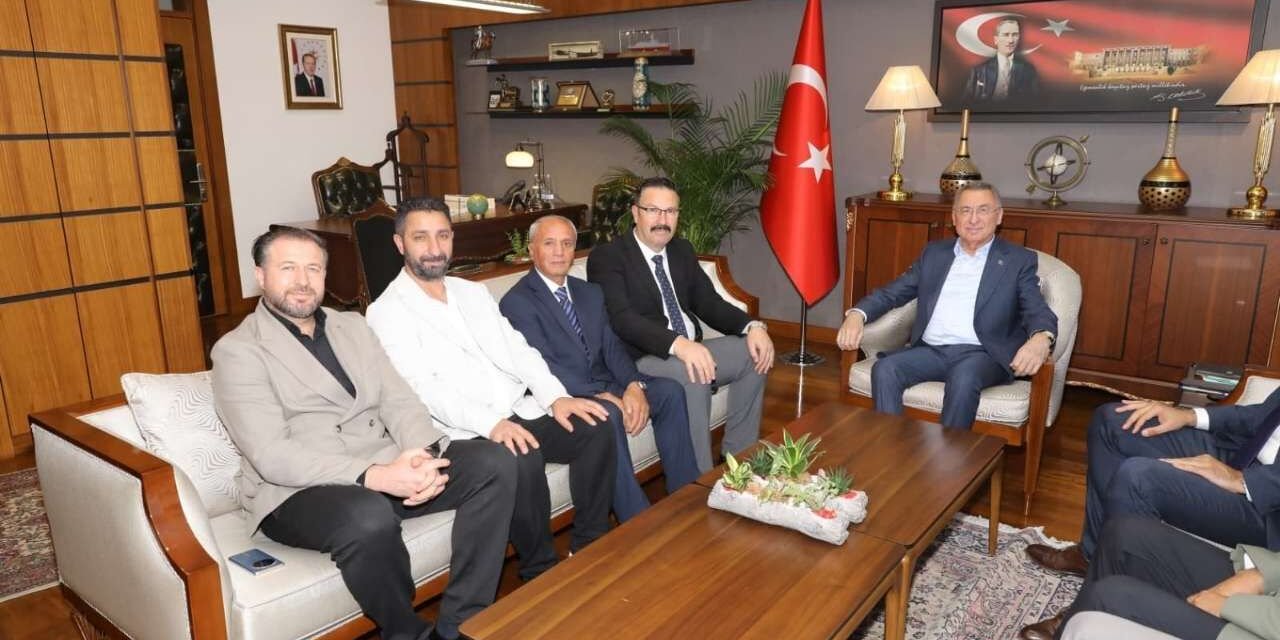 Yozgatlılar Meclis’te Bir Araya Geldi: Federasyon Yönetimi Fuat Oktay’ı Ziyaret Etti