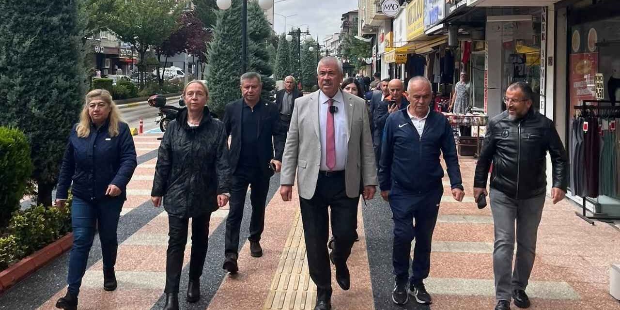 Yeni Parti İl Başkanı Abdullah Yaşar Yozgat Esnafının Nabzını Tuttu
