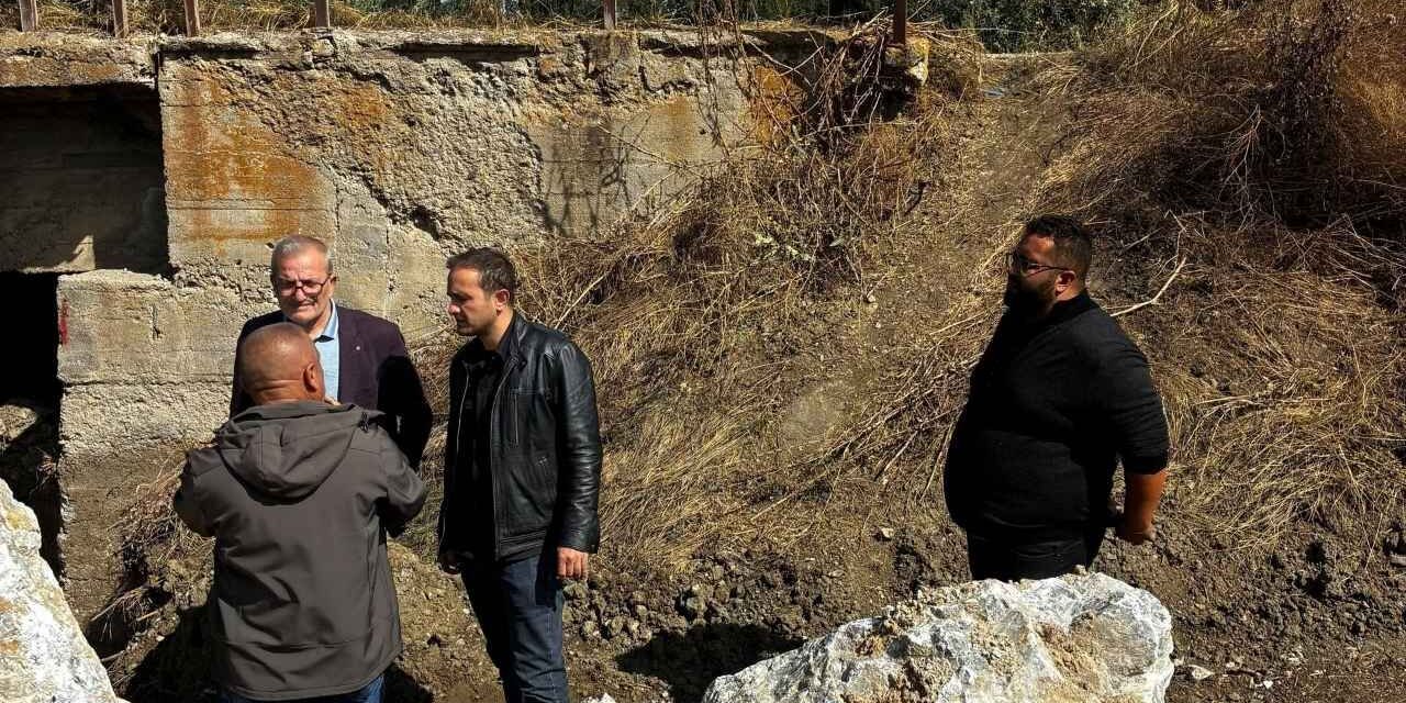 DSİ Şube Müdürü Şenol Sorgun'daki Köprü Projesini Denetledi
