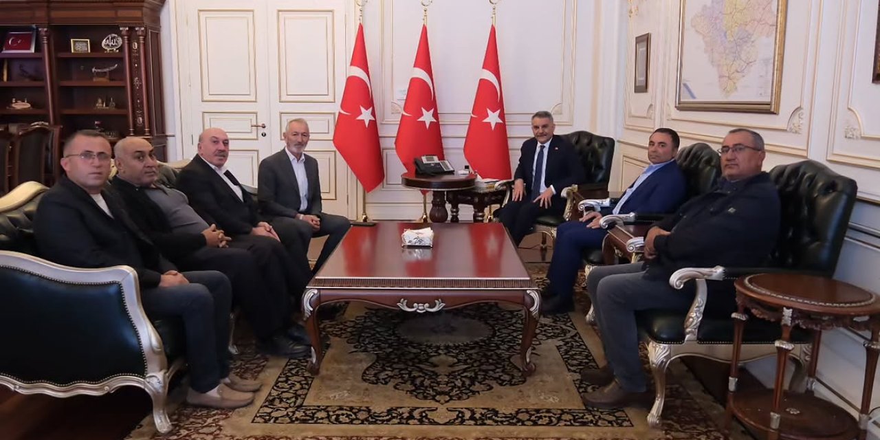 Anadolu Motorlu Taşıyıcılar Kooperatifi'nden Yozgat Valiliği'ne Ziyaret