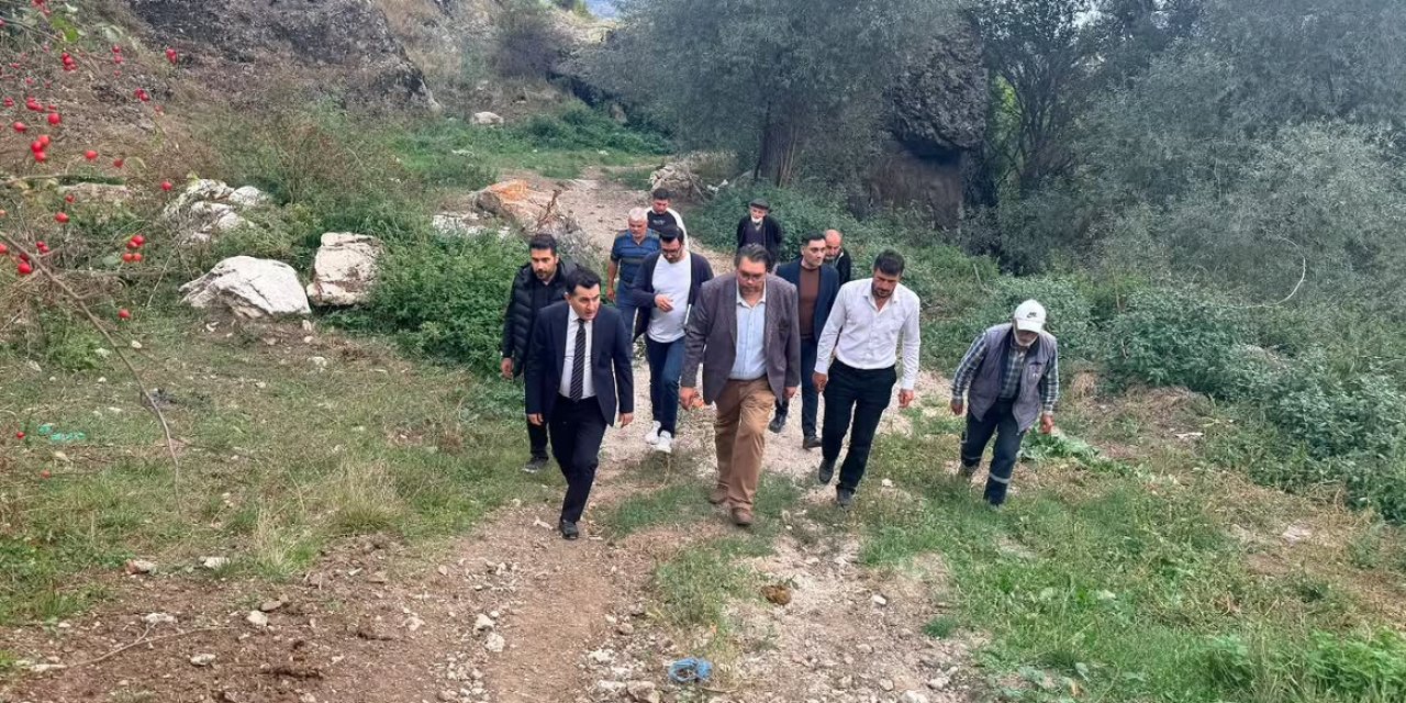 Vali Yardımcısı Duruk Yapımı Süren Cihanpaşa İçme Suyu Şebekesini İnceledi