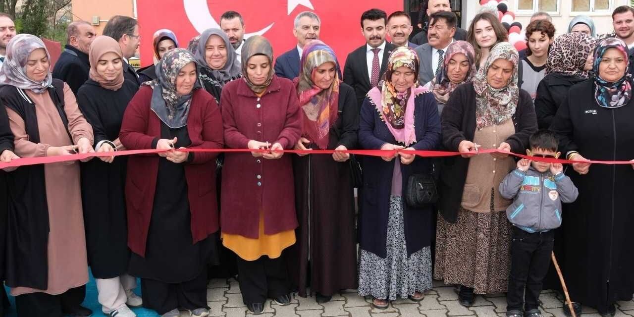 Kadınlara Hem Meslek Hem Kreş Desteği: Saraykent ADEM Resmen Hizmete Başladı