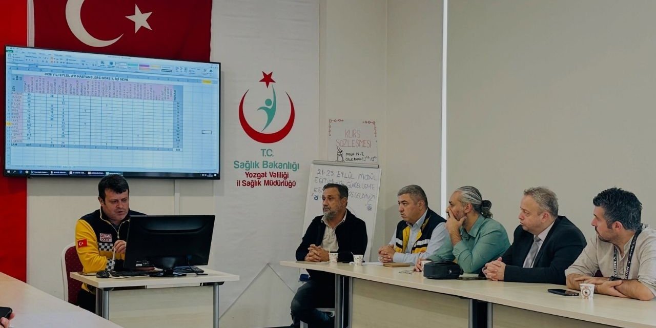 Yozgat ASKOM Toplantısı Gerçekleştirildi: Hastanelerin Acil Servis ve Sevk Süreçleri İncelendi