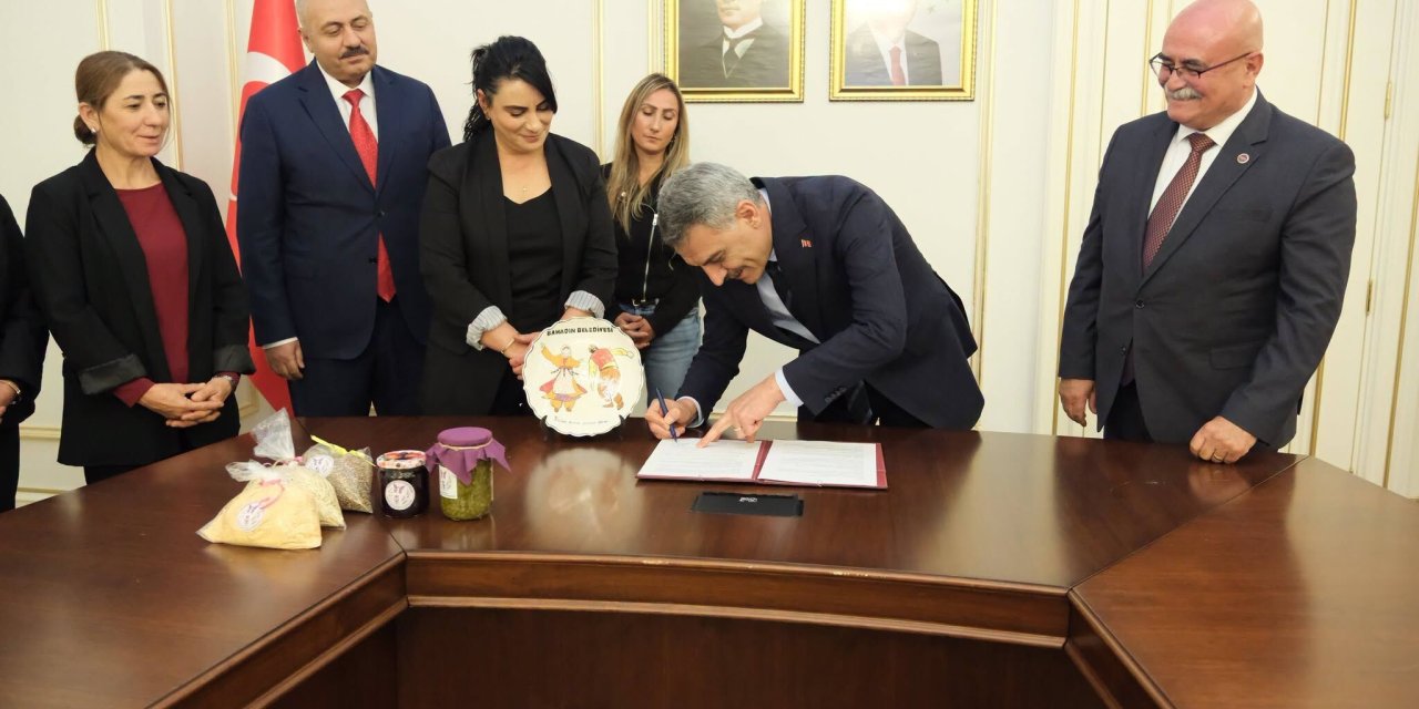 Bahadınlı Kadın Girişimcilere Valilikten Dev Destek: Hibe Sözleşmesi İmzalandı
